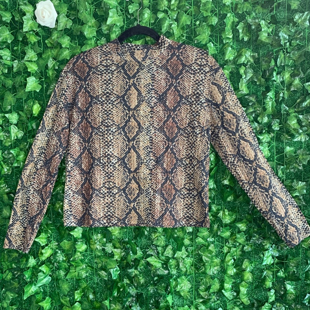 Snake Print Shirt
